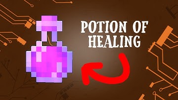 Minecraft How to Make a Healing Potion! 1.17.1 Tutorial