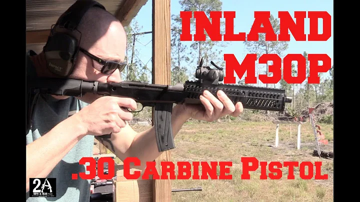Inland M30P Pistol, based off the M1 Carbine platform