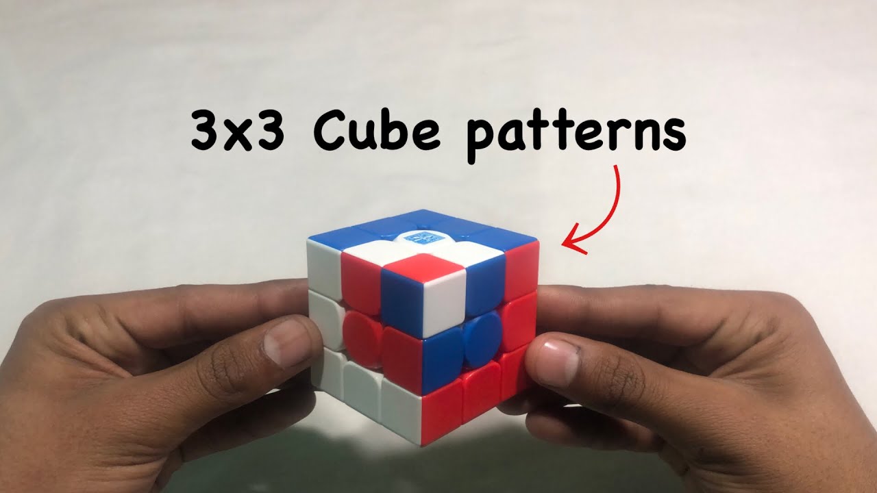 3x3 Cube New Patterns ||3x3 cube|| Unique Pattern for 3x3 cube.. - YouTube
