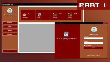 C# TUTORIAL PART (1/4) - Book Shop Management System