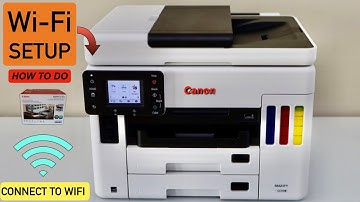Canon Maxify GX7020 Wi-Fi Setup.