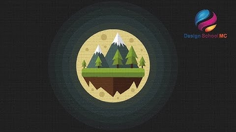 How to Design a Mountain Logo Design in Adobe illustrator | Professional Flat Design Tutorial