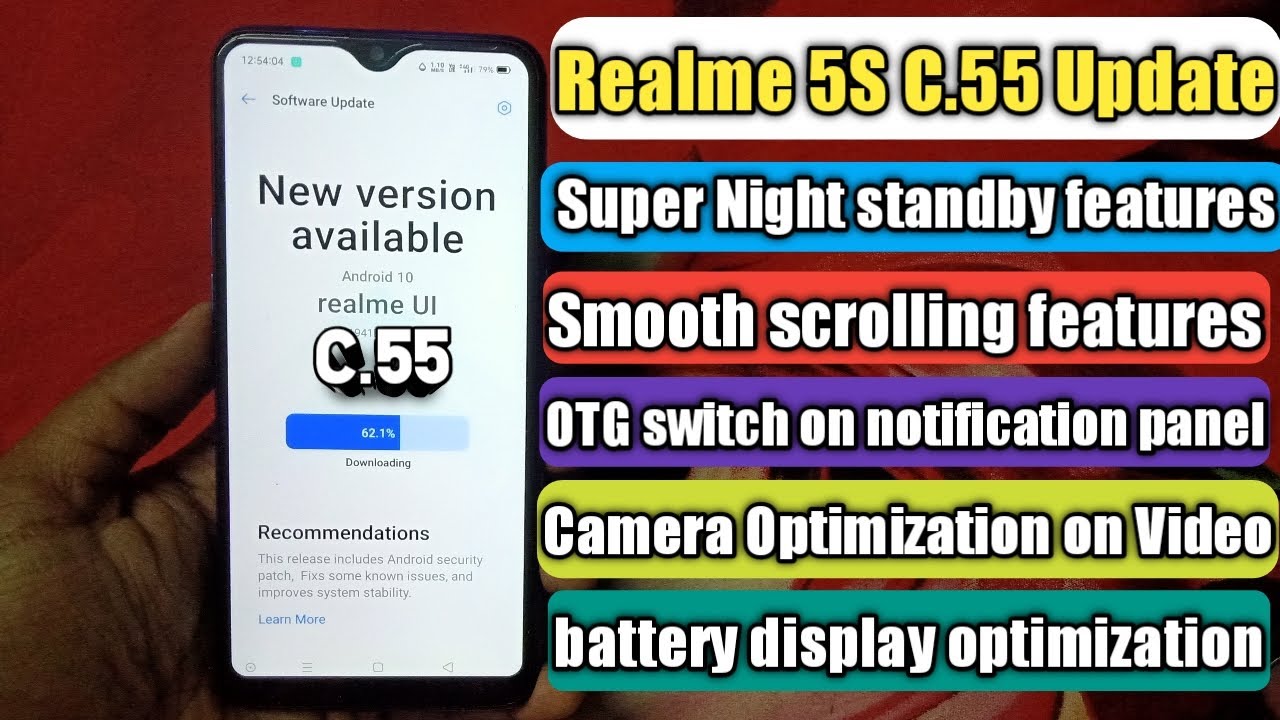 Realme 5S C.55 update | realme 5s september update | realme 5s new software update|rmx1925ex_11.c.55