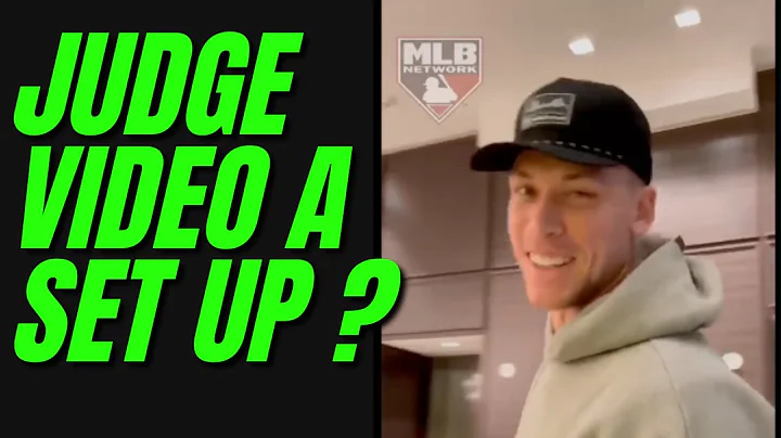 Aaron Judge in San Francisco Trying to Mess With Y...