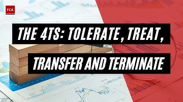 The 4Ts in Action: How to Tolerate, Treat, Transfer, and Terminate Risks