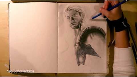 Speed Drawing: Thor (Chris Hemsworth)