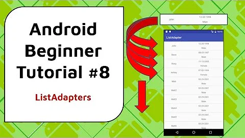 Android Beginner Tutorial #8 - Custom ListView Adapter For Displaying Multiple Columns
