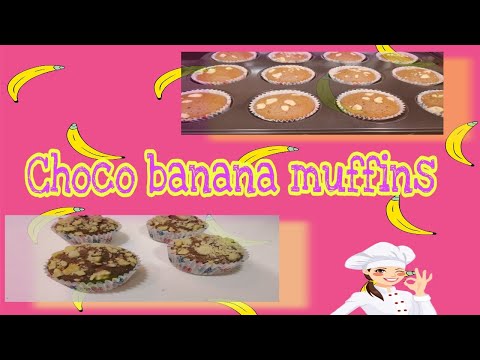 Video: Chokolade Bananmuffins