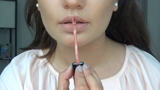 How to apply liquid lipstick - feat Basmay Cosmetics