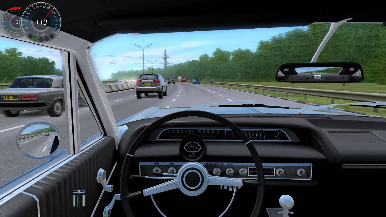 Chevrolet city car driving