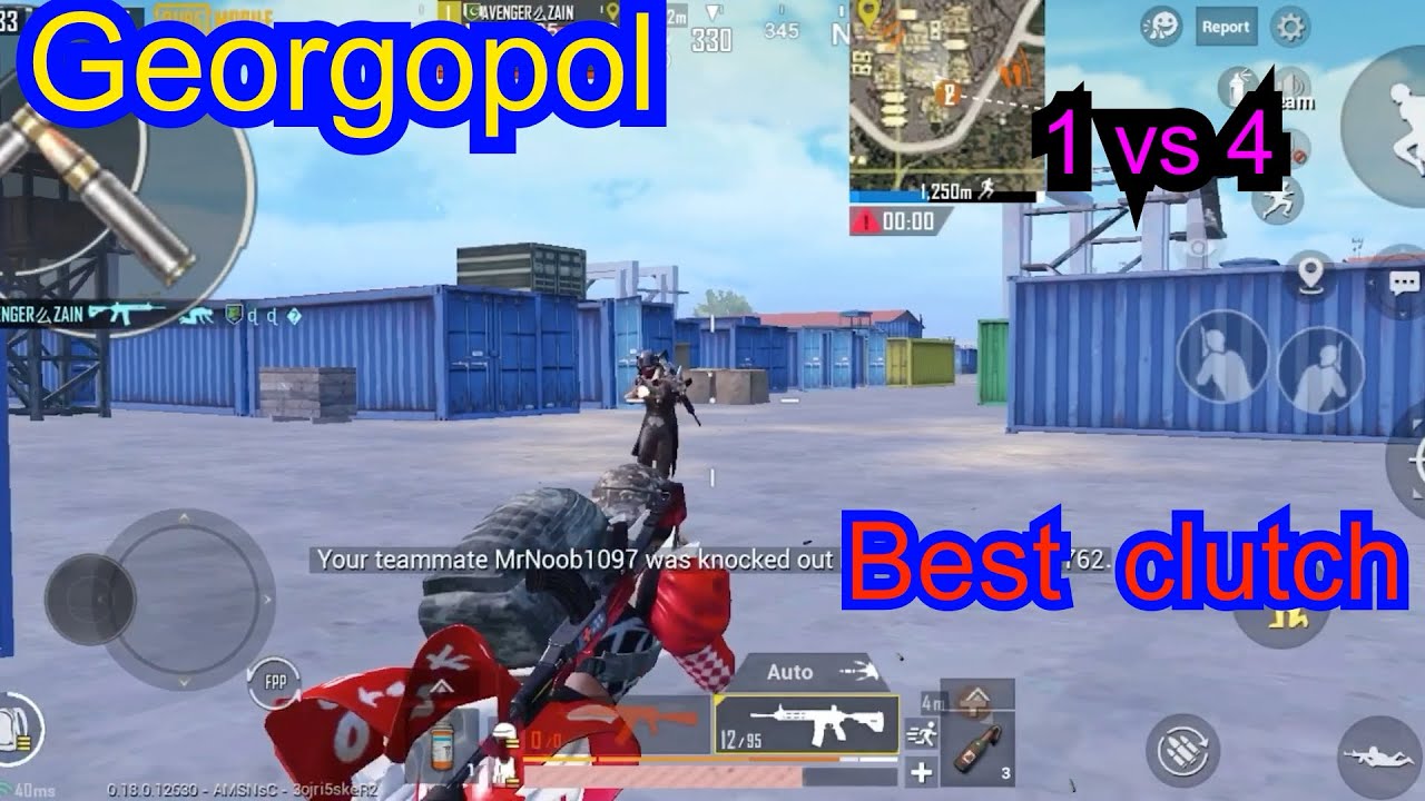 BEST CLUTCH | 1 vs 4 | PRO TIPS | PUBG MOBILE - YouTube