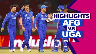 Afghanistan vs Uganda 5th t20 world cup Match Highlights | ICC World Cup 2024 | AFG vs UGA