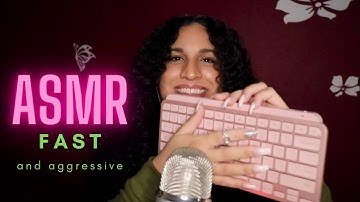ASMR | Fast & Aggressive-ish | YOU ARE AWESOME | Office Supplies | Keyboard Typing | Tapping