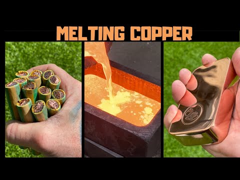 Video: How To Melt Copper