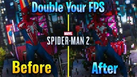 BEST Spider Man 2 Graphics Settings