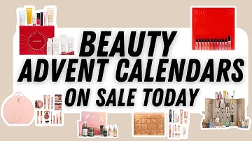 Beauty Advent Calendars on sale today #beautycalendars