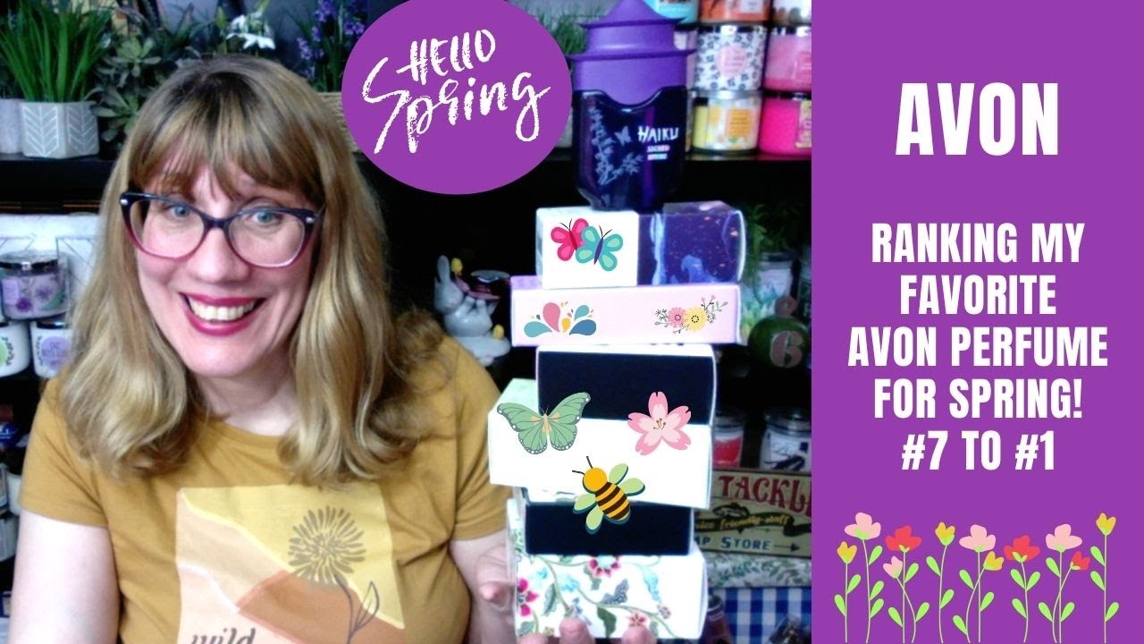 AVON Ranking my Favorite AVON Perfume for Spring! #7 to #1