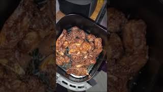 طهي الدجاج في الاير فراير بدون زيت جميل وصحي Cooking chicken in the air fryer without oil is healthy