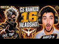 CS RANKED 16 HEADSHOT 🤯😨...