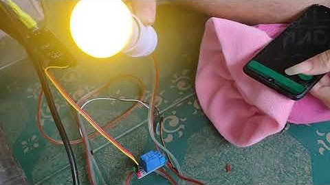 Menggunakan blynk untuk menghidupkan lampu dengan nodeMCU