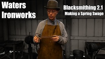 Blacksmithing 2.1 - Making a Spring Swage