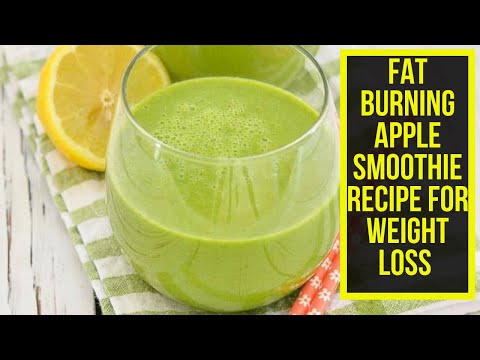 fat-burning-apple-smoothie-recipe-for-weight-loss