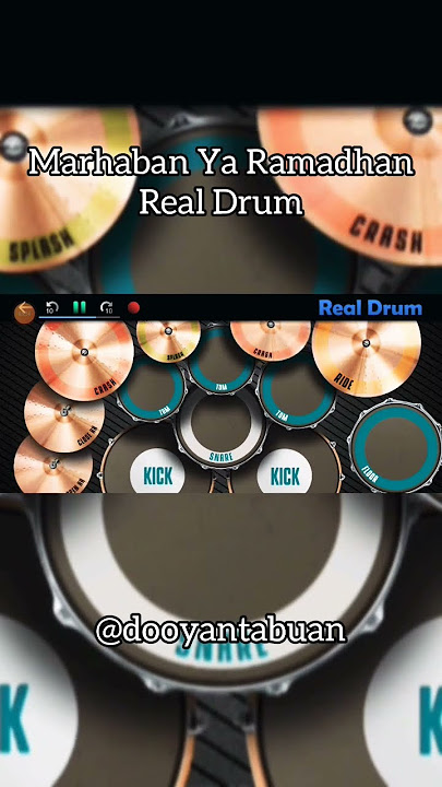 Marhaban Ya Ramadhan Real Drum  By Dooyan Tabuan #dooyantabuan