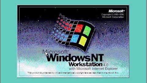 Microsoft Windows NT Version 4.0 Build 1381 (Debug) (1996-Present) Robotz Startup and Logon Sound