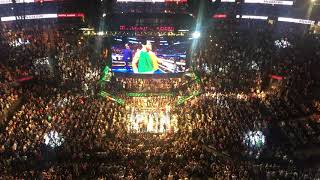 Conor McGregor Entrance at Mayweather vs. McGregor in T-Mobile Arena