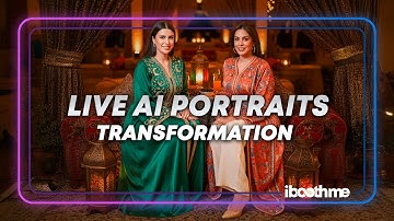 Custom AI Portrait Transformation for YouTube Brandcast | ae.iboothme.com