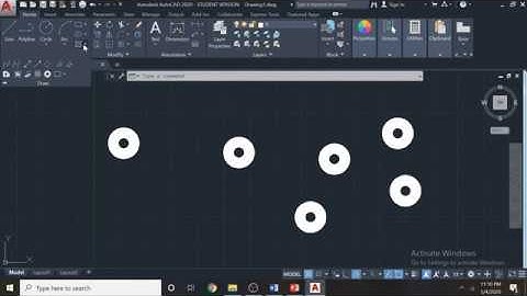 Chapter 3-5 - AutoCAD Point, Donut, Construction & Ray lines, Divide, Grid Snap Tools