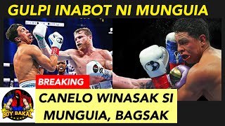 Canelo Alvarez TINUMBA Si Jaime Munguia , WINASAK ANg Undefeated