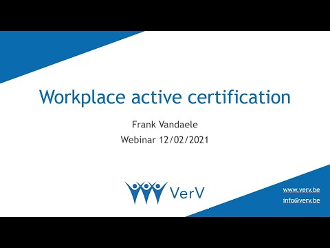 Workplace Active Certification - YouTube