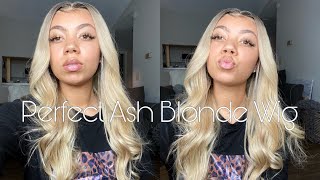 QUICK AND EASY ASH BLONDE DARK ROOTS TUTORIAL | Arabella Hair