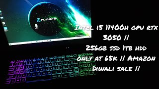 Acer Nitro 5 Intel i5 11400h gpu rtx 3050 || 256gb ssd 1tb hdd only at 65k || Amazon Diwali sale ||