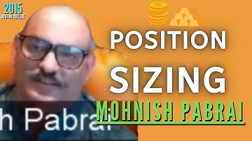 How Mohnish Pabrai Build his Portfolio? | Boston College 2015【C:M.P Ep.77】