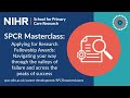SPCR Masterclass | Navigating your way through the valleys of failure &amp; across the peaks of success