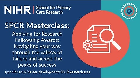 SPCR Masterclass | Navigating your way through the valleys of failure & across the peaks of success