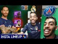 THE CHAMPIONS LEAGUE FILTER DECIDES MY TEAM 🔥INSTAGRAM LINE UP 🔥EFootball PES 2021 MOBILE