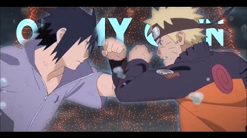 Naruto vs Sasuke - On My Own [ Edit /Amv ] Davinci Resolve 18.