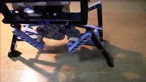Lego Technic Vertical Link 4 Legs Bug Robot 002
