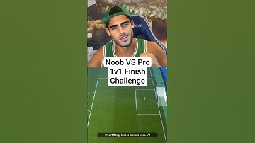 Noob vs Pro 1v1 in FC 25 , Who Scores Under Pressure? ⚔️🔥 #fc25tactics