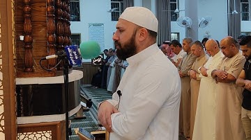 بإمامة هارون كامل صلاة قيام الليل الخامس والعشرين من رمضان ١٤٤٤ه‍ سورة البقرة من اية ١٢٠ الى١٣٤