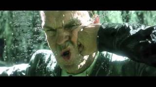 Matrix Revolutions Slow motion Face Punch HD