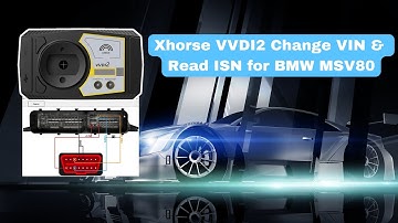 VVDI2 Change VIN & Read ISN for BMW MSV80