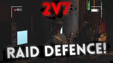 RUST - CRAZY 2v7 RAID DEFENSE!