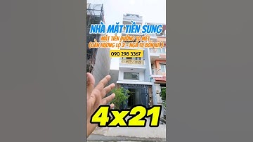 Bán nhà mặt tiền quận Bình Tân. 4x21, 5 TẦNG (gần Hương Lộ 2 ngã tư Bốn Xã) giá mềm