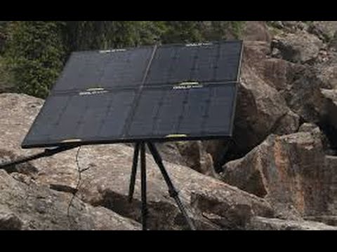 How To Attach 2 Goal Zero Solar Panels Together Youtube