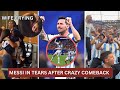 MESSI and Argentina Fans Reaction to Crazy come back vs Egypt