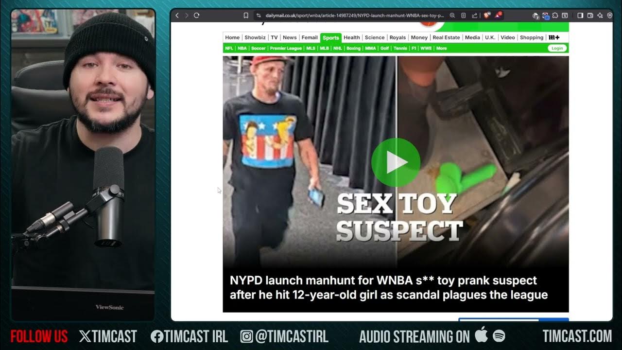 WNBA Ladies Toy Incidents Part Of CONSPIRACY?! Caitlin Clark OUT Over Beatings Says Rumor | Tim Pool